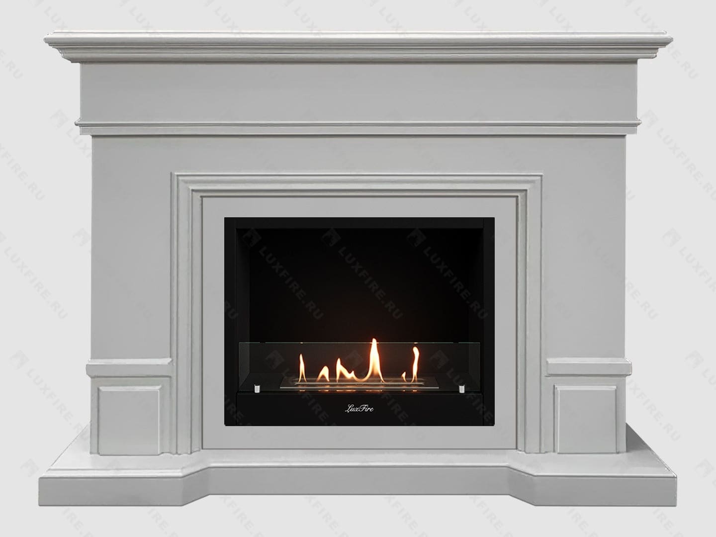 Каминный портал МДФ "Флоренция 1400" с биокамином Lux Fire "Фаер Бокс 1 - 33" (бежевый) Каминный портал МДФ "Флоренция 1400" с биокамином Lux Fire "Фаер Бокс 1 - 33" (бежевый) по цене 86 700 руб.