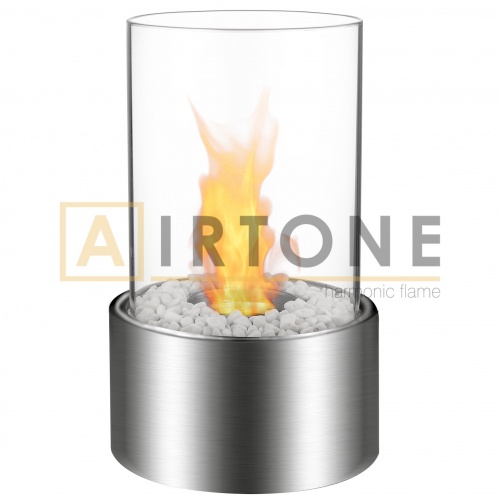 Биокамин настольный Airtone – Rond Steel Биокамин настольный Airtone – Rond Steel