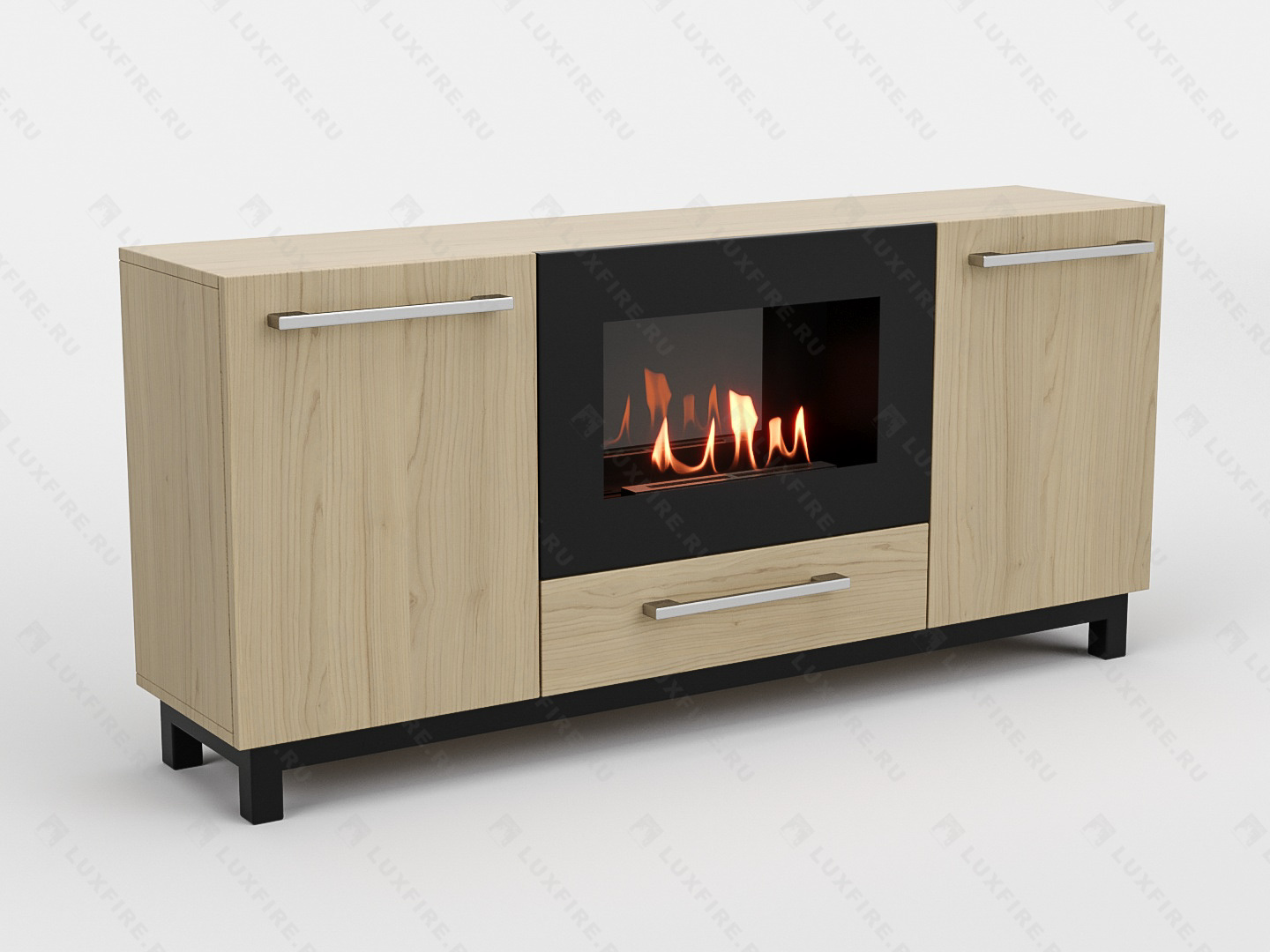 Тумба ТВ Lux Fire "Амур" напольная 1400 матовая, светлый дуб с биокамином 600 Тумба ТВ Lux Fire "Амур" напольная 1400 матовая, светлый дуб с биокамином 600 по цене 82 551 руб.