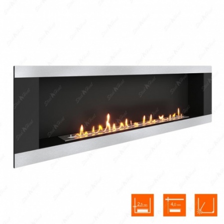 Биокамин SteelHeat LONG-H 1800 Биокамин SteelHeat LONG-H 1800 по цене 58 900 руб.