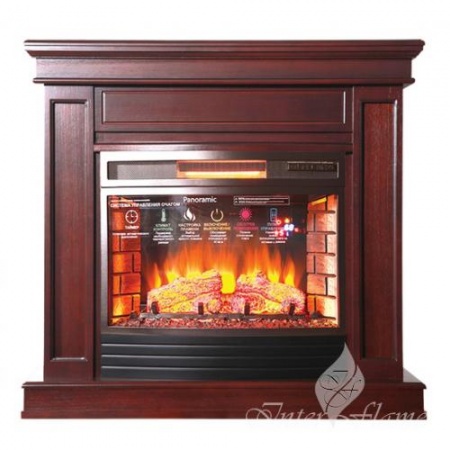 Stafford мультимедиа (темный дуб)+Panoramic 25 Led FX