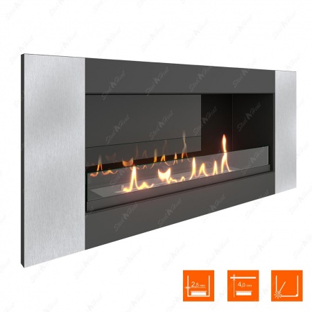 Биокамин SteelHeat LONG-V 900 стекло + стемалит Биокамин SteelHeat LONG-V 900 стекло + стемалит по цене 46 400 руб.