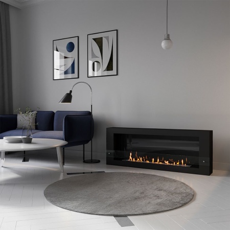 Биокамин SteelHeat WALL ONE 1200 LITE черный, стекло, стемалит Биокамин SteelHeat WALL ONE 1200 LITE черный, стекло, стемалит по цене 52 290 руб.