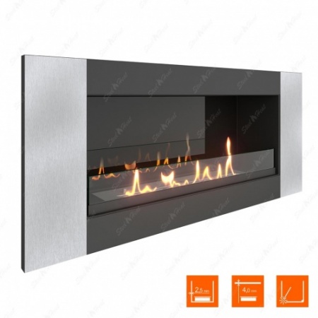 Биокамин SteelHeat LONG-V 900 стекло + стемалит Биокамин SteelHeat LONG-V 900 стекло + стемалит по цене 46 400 руб.
