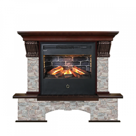 Бостон грот цветной (красное дерево)+Samba 3D Бостон грот цветной (красное дерево)+Samba 3D