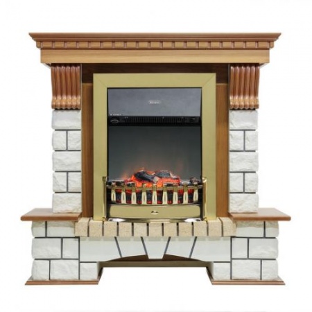 Pierre Luxe белый (дуб)+Lydon Brass