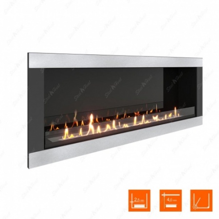 Биокамин SteelHeat ONE-H 1400 XL стекло + стемалит Биокамин SteelHeat ONE-H 1400 XL стекло + стемалит по цене 78 540 руб.