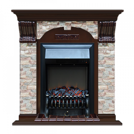 Арочный Грот цветной (дуб)+Fobos Black