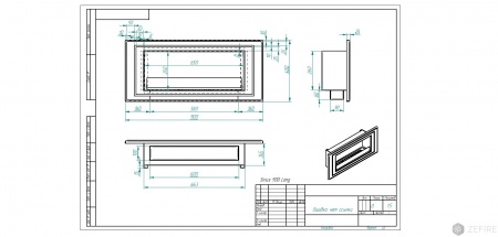 Биокамин ZeFire Sirius 900 LONG Биокамин ZeFire Sirius 900 LONG по цене 39 500 руб.