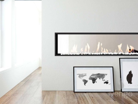 Биокамин Ivengo Open | сквозной по цене 49 790 руб.