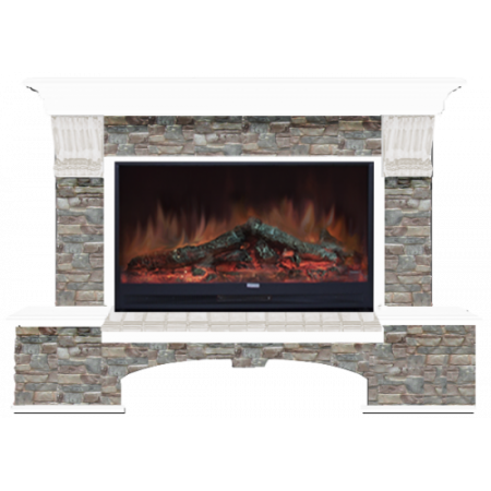 Бостон Грот цветной 86 (белый)+Premier S86